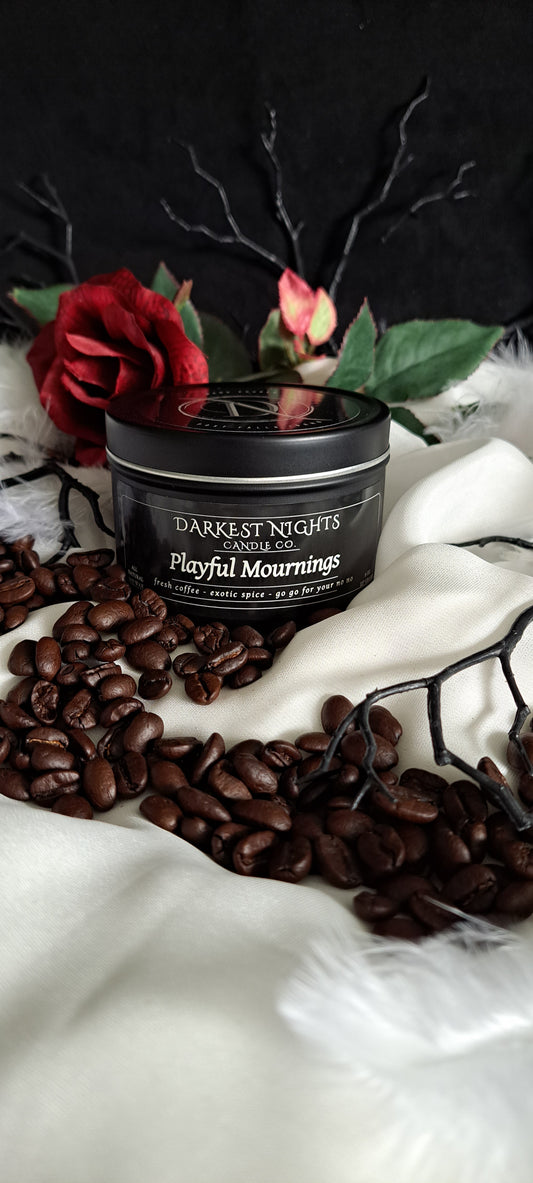 Playful Mournings - Natural Soy Candle