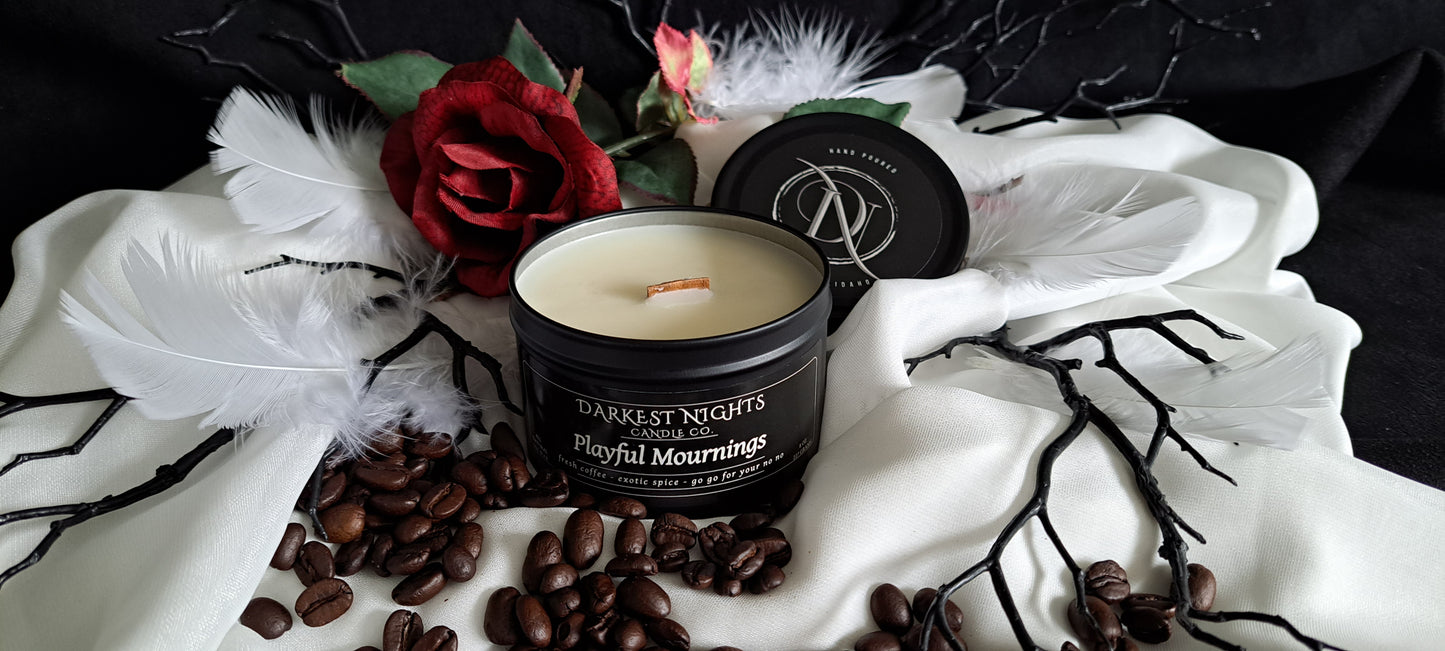 Playful Mournings - Natural Soy Candle